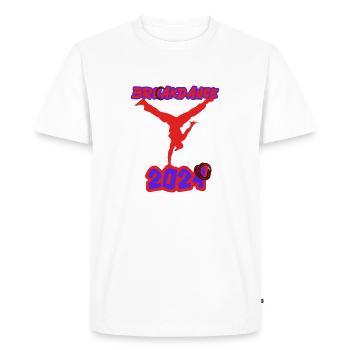 Paris Breakdance Hip-Hop 2024 - T-shirt Premium bio Homme - blanc - Devant - Nico (187cm)