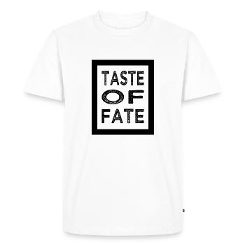destin chemin suivant destin drôle dictons cool - T-shirt Premium bio Homme - blanc - Devant - Nico (187cm)