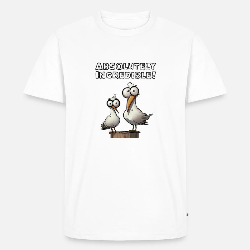 Absolutely Incredible - Männer Premium Bio T-Shirt - Weiß