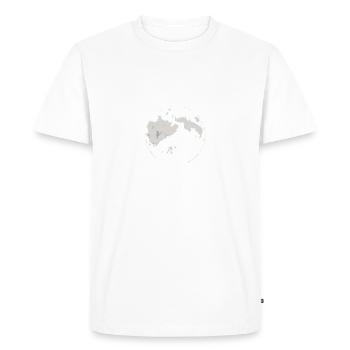 Wolf Whisperer - Fan d’extérieur de la faune amoureuse des loups - T-shirt Premium bio Homme - blanc - Devant - Nico (187cm)