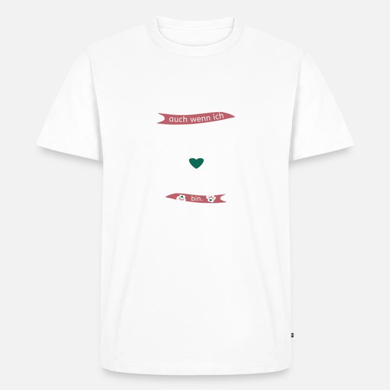 Hunde lovers nüchtern - Männer Premium Bio T-Shirt - Weiß