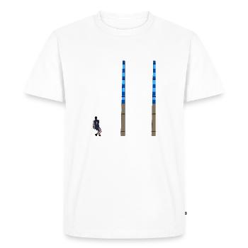 Cluxton for Dublin - Men's Premium Organic T-Shirt - white - Front - Nico (187cm)