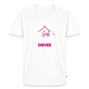 Je ramène les filles à la maison drôle de cadeau de conducteur désigné - T-shirt Premium bio Homme - blanc - Devant - Nico (187cm)