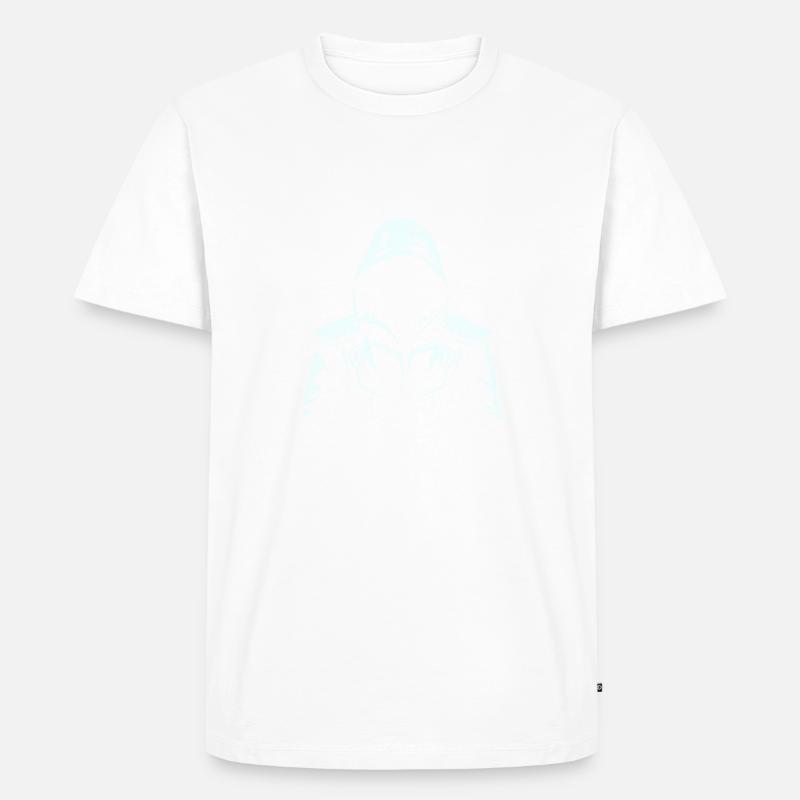 VISUALISATION - T-shirt Premium bio Homme - blanc