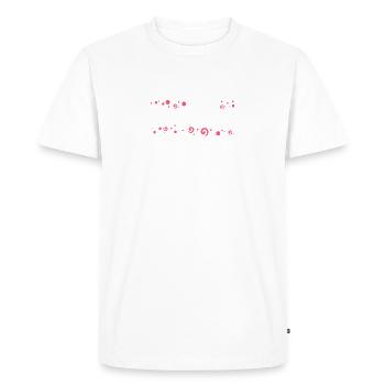 Hägerau Texte et infos - T-shirt Premium bio Homme - blanc - Devant - Nico (187cm)