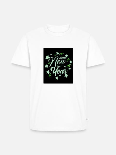Nouvel An 7 - T-shirt Premium bio Homme - blanc