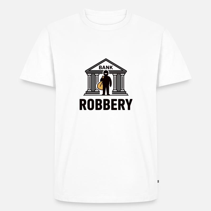 VISUALIZATION - Men's Premium Organic T-Shirt - white