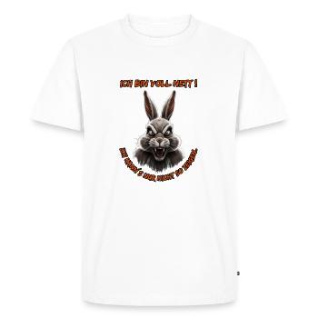 I'm really nice. I just can't show it like that. - Men's Premium Organic T-Shirt - white - Front - Nico (187cm)