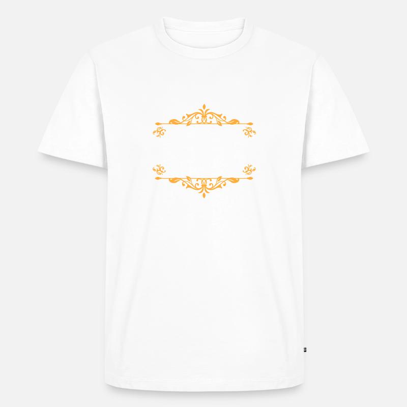 Daniela - Männer Premium Bio T-Shirt - Weiß