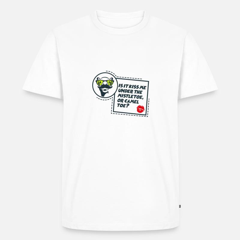 F011A023453F8149A777D96AEDD07C146AD9BC445A8B49FF0 - Männer Premium Bio T-Shirt - Weiß