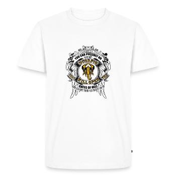 Chemise Scorpion Scorpion Zodiac - T-shirt Premium bio Homme - blanc - Devant - Nico (187cm)