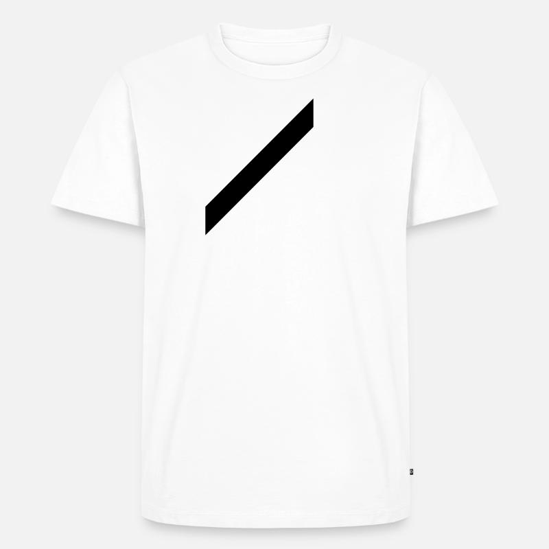 Strich - T-shirt Premium bio Homme - blanc
