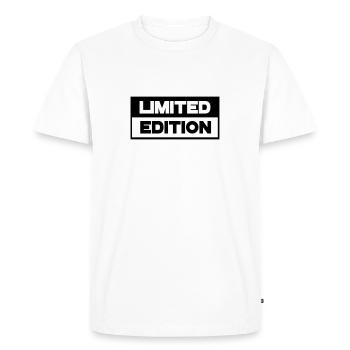 LIMITED EDITION 1 - T-shirt Premium bio Homme - blanc - Devant - Nico (187cm)