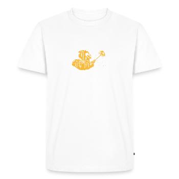 Soudeur Soudeur Soudage Profession de soudeur de métaux - T-shirt Premium bio Homme - blanc - Devant - Nico (187cm)
