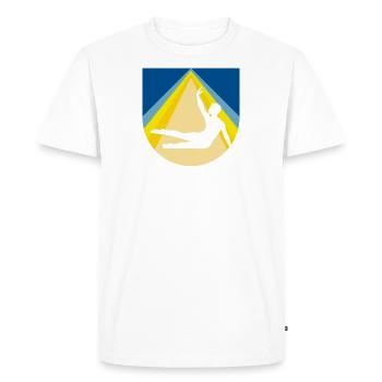 Gymnastics Gymnastics Training - Men's Premium Organic T-Shirt - white - Front - Nico (187cm)