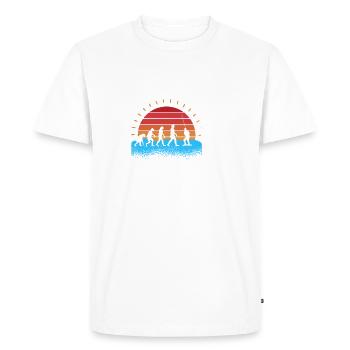 Evolution Wakeboarder Wakeboard Wakeboarding - T-shirt Premium bio Homme - blanc - Devant - Nico (187cm)