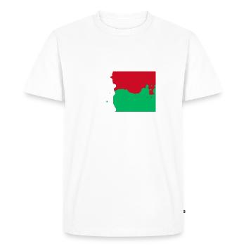 Madagascar - T-shirt Premium bio Homme - blanc - Devant - Nico (187cm)