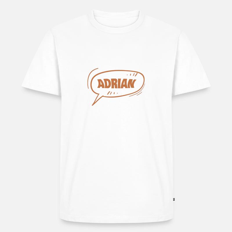 Adrian als Adrian - Männer Premium Bio T-Shirt - undefined
