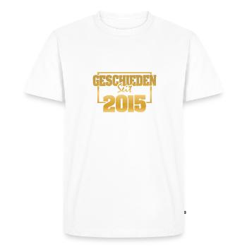 Husband 2015 - Men's Premium Organic T-Shirt - white - Front - Nico (187cm)