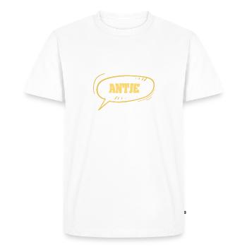 Gift for Antje - Men's Premium Organic T-Shirt - white - Front - Nico (187cm)