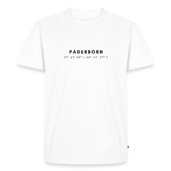 Paderborn coordinates - Men's Premium Organic T-Shirt - white - Front - Nico (187cm)