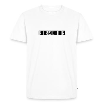 Conseil d’administration de l’aéroport de Kırşehir - T-shirt Premium bio Homme - blanc - Devant - Nico (187cm)