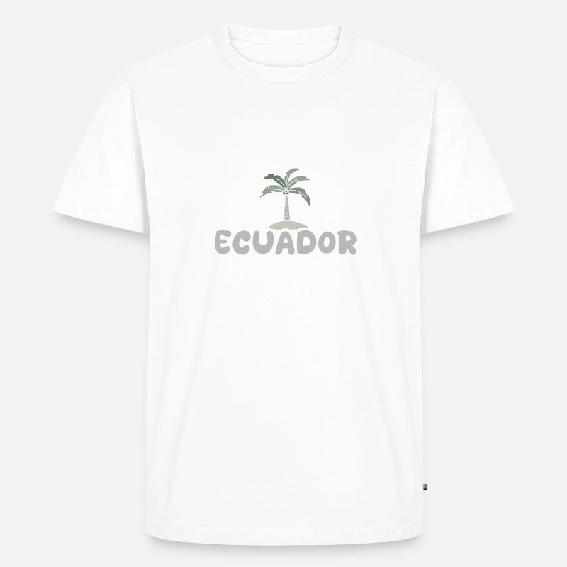Ecuador als Ecuador - Männer Premium Bio T-Shirt - undefined