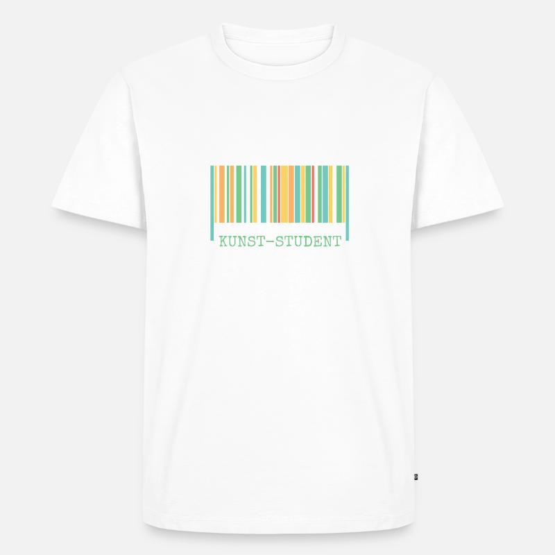 Kunststudent als Kunst - Männer Premium Bio T-Shirt - undefined