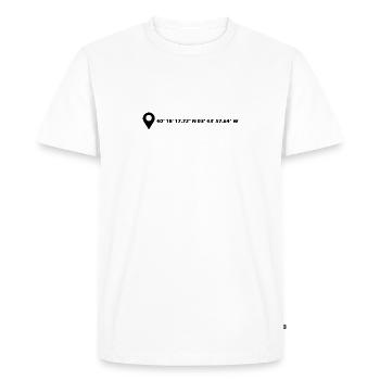 Getafe coordinates - Men's Premium Organic T-Shirt - white - Front - Nico (187cm)