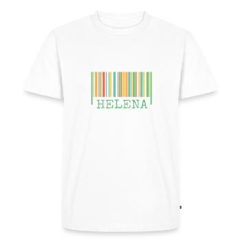 Gift for Helena - Men's Premium Organic T-Shirt - white - Front - Nico (187cm)