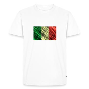 Italie - T-shirt Premium bio Homme - blanc - Devant - Nico (187cm)