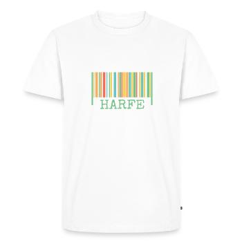 Harpe Harpe - T-shirt Premium bio Homme - blanc - Devant - Nico (187cm)