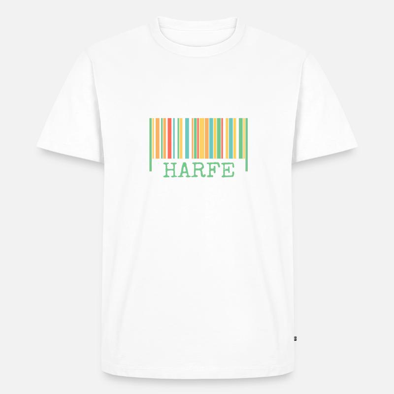 Harfe Harfe - Männer Premium Bio T-Shirt - undefined