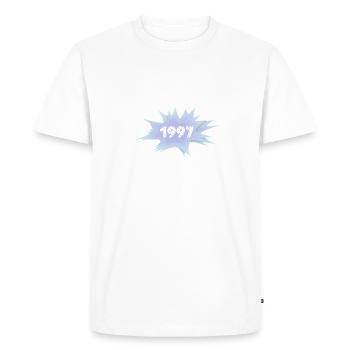 1997 - Men's Premium Organic T-Shirt - white - Front - Nico (187cm)