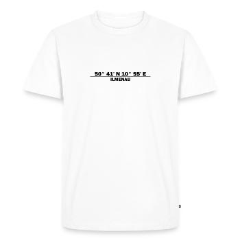 Ilmenau coordinates - Men's Premium Organic T-Shirt - white - Front - Nico (187cm)