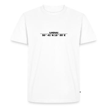 Ilmenau coordinates - Men's Premium Organic T-Shirt - white - Front - Nico (187cm)