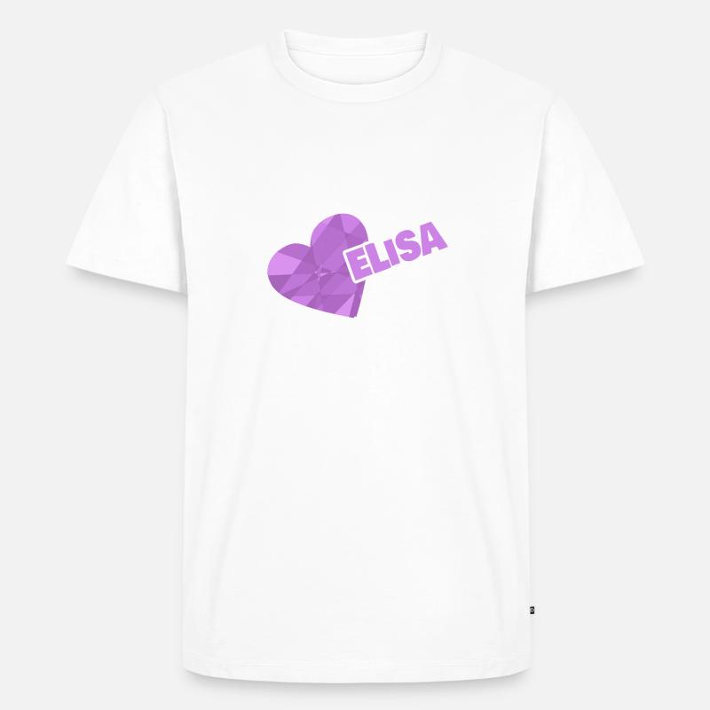 Krönchen Elisa - Männer Premium Bio T-Shirt - undefined