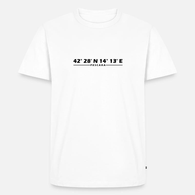 Pescara coordinates - Men's Premium Organic T-Shirt - white