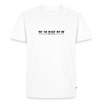 Getafe coordinates - Men's Premium Organic T-Shirt - white - Front - Nico (187cm)