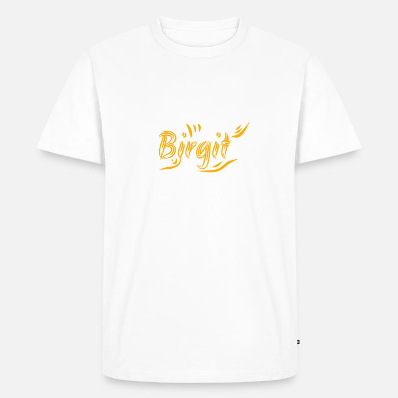 Birgit - Men's Premium Organic T-Shirt - undefined