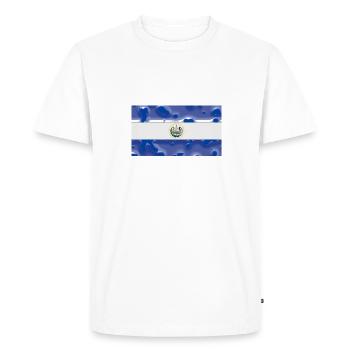 El Salvador - Men's Premium Organic T-Shirt - white - Front - Nico (187cm)