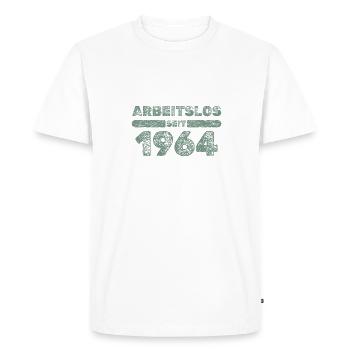 1964 - Men's Premium Organic T-Shirt - white - Front - Nico (187cm)