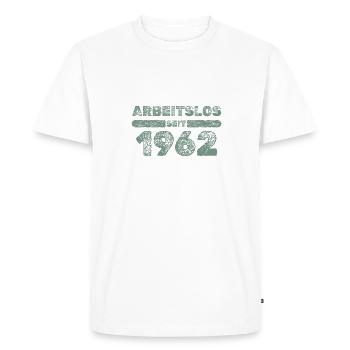 1962 - T-shirt Premium bio Homme - blanc - Devant - Nico (187cm)