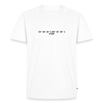 Stade Lower Saxony Coordinates - Men's Premium Organic T-Shirt - white - Front - Nico (187cm)