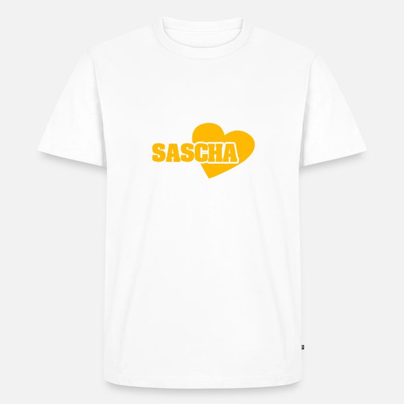 Sascha - Männer Premium Bio T-Shirt - undefined