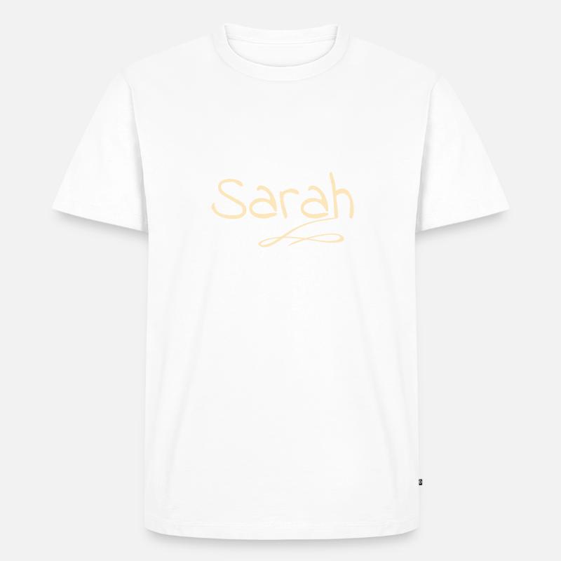 Sarah - Männer Premium Bio T-Shirt - undefined