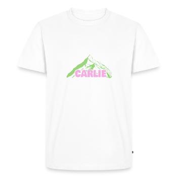Gift for Carlie - Men's Premium Organic T-Shirt - white - Front - Nico (187cm)