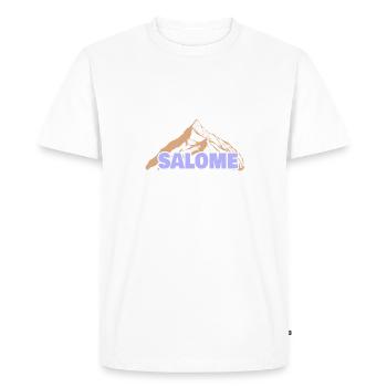 Funny Fun Gift Idea Name First Name Salome - Men's Premium Organic T-Shirt - white - Front - Nico (187cm)