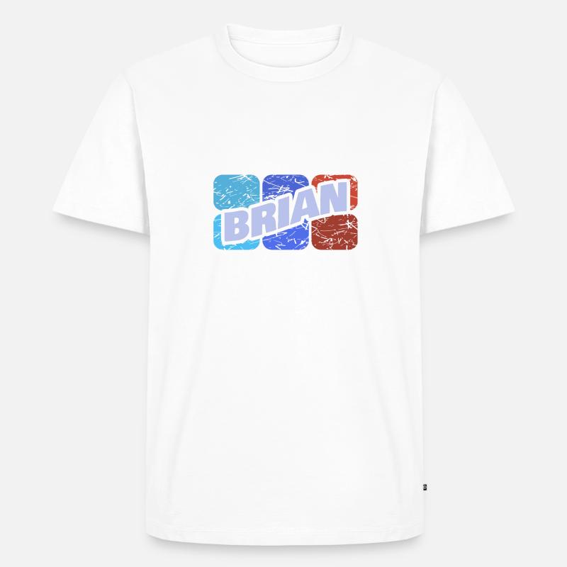 Brian als Brian - Männer Premium Bio T-Shirt - undefined