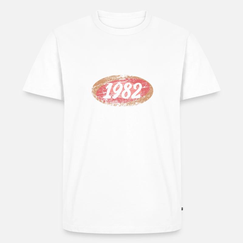 1982 - Männer Premium Bio T-Shirt - undefined